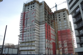 Postępy prac na budynku L4 - SkyRes